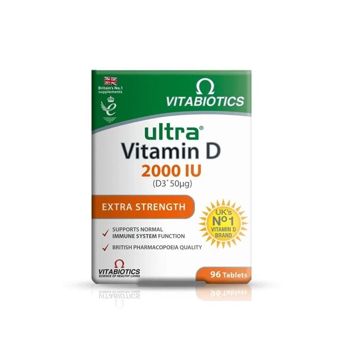 ULTRA VITAMIN D 2000IU 96 tableti -Ултра витамин Д 2000 IU 96 таблети - Vitabiotiks - 1424235