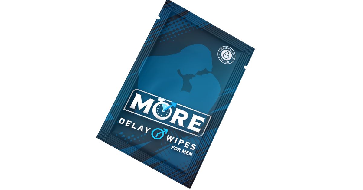 MORE DELAY WIPES FOR MEN - Интимни влажни марамчиња за мажи - Аптека Хигија - 994764