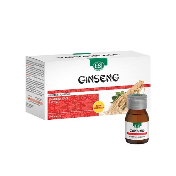 ESI Ginseng Plus 10flaconcini 30ml - ЕСИ Женшен плус 10шишенца 30мл - Esi - 995298