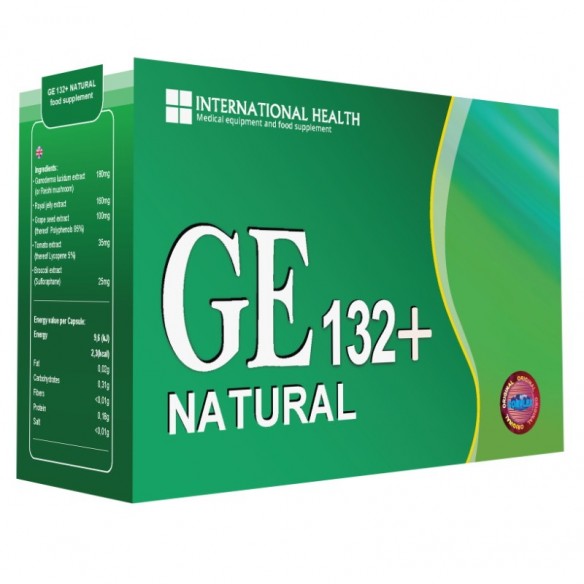 GE132 + NATURAL 60kapsuli- Германиум 132 +натурал 60 капсули - International Health - 996207